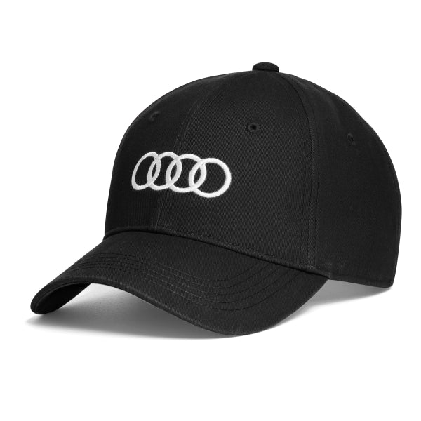 Baseball Cap Audi Rings Black