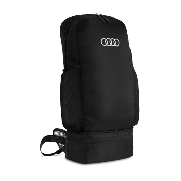 Backpack Foldable Black - Four Rings Collection