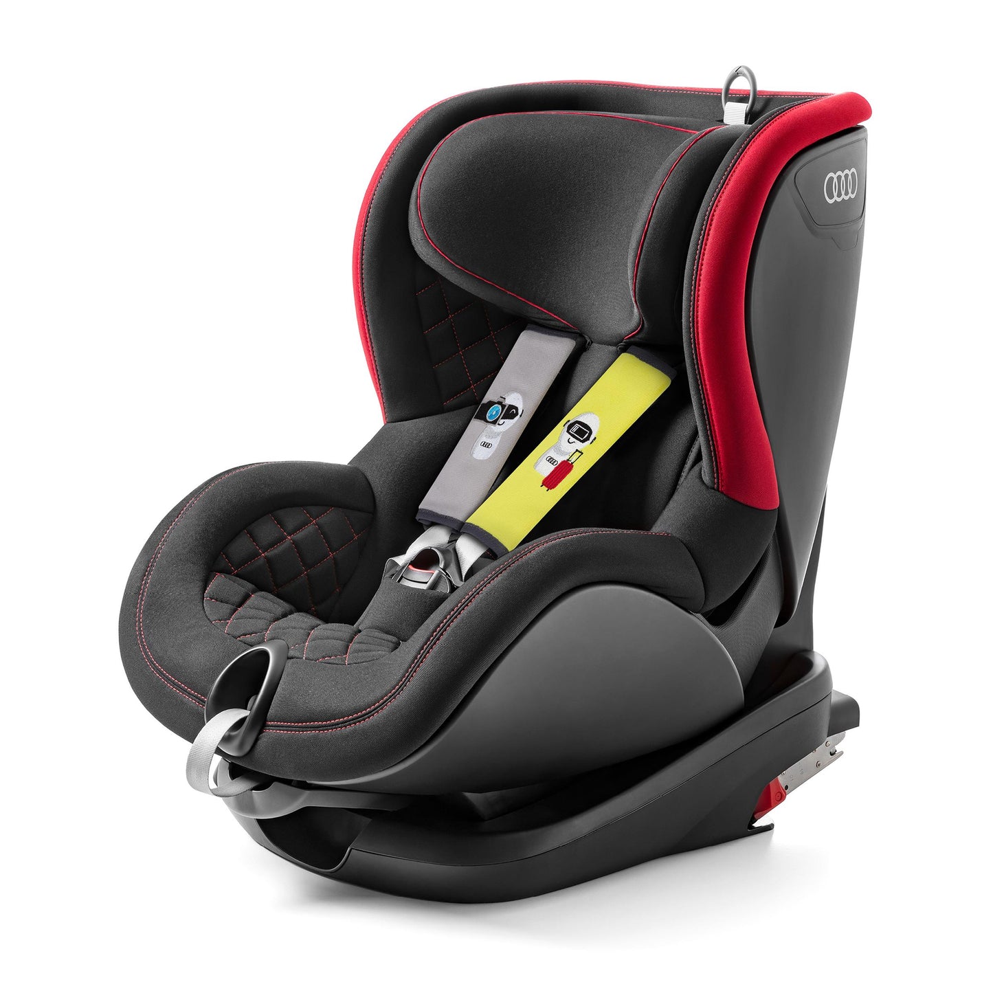 Seat Belt pads Audi, Kids, yellow/grey