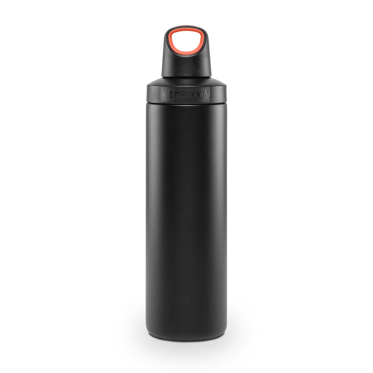 Water Bottle, vacuum isolated, black