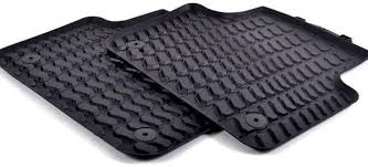 Q7 & Q8 2016 Onwards Rear Rubber Floor Mats
