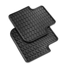 Q7 & Q8 2019 Onwards Rear Rubber Floor Mats