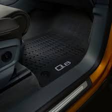 Q8 Front Rubber Floor Mats