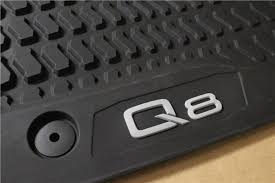 Q8 Front Rubber Floor Mats