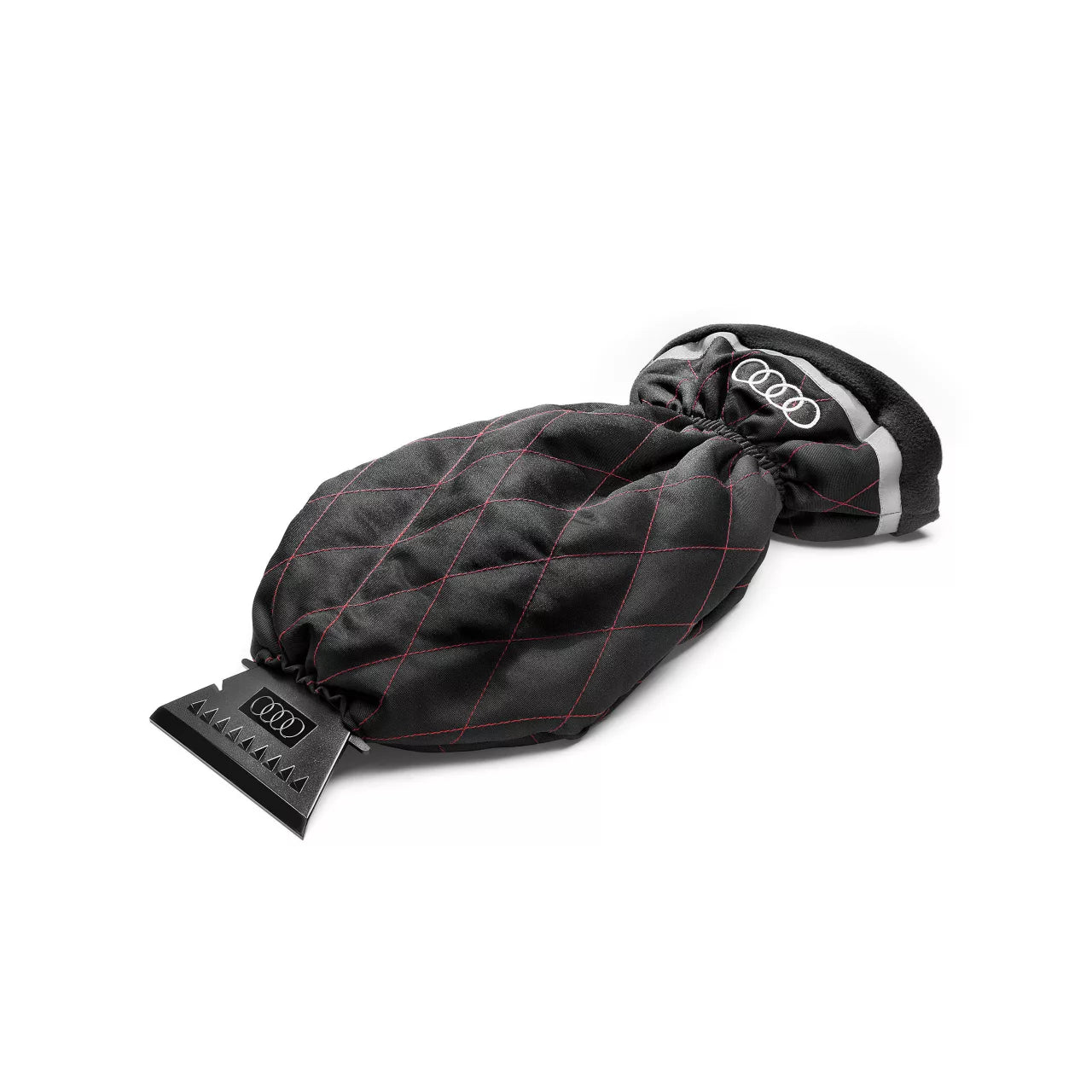 Ice scraper with glove