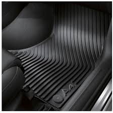 A4 & A4 Quattro 2016 onwards front rubber floor mats