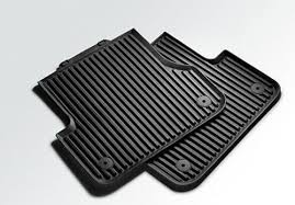 A1 2011 to 2018 Rear Rubber Floor Mats