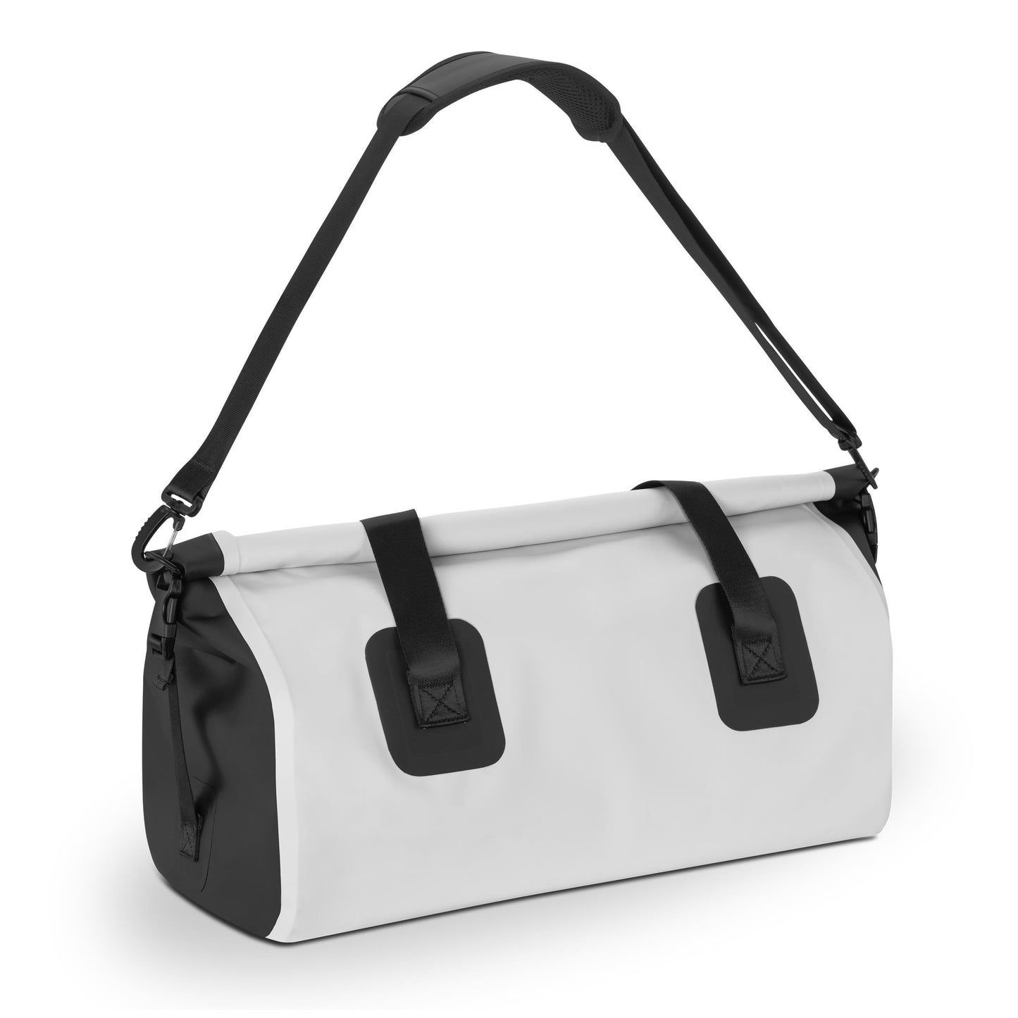 Duffle bag, light grey