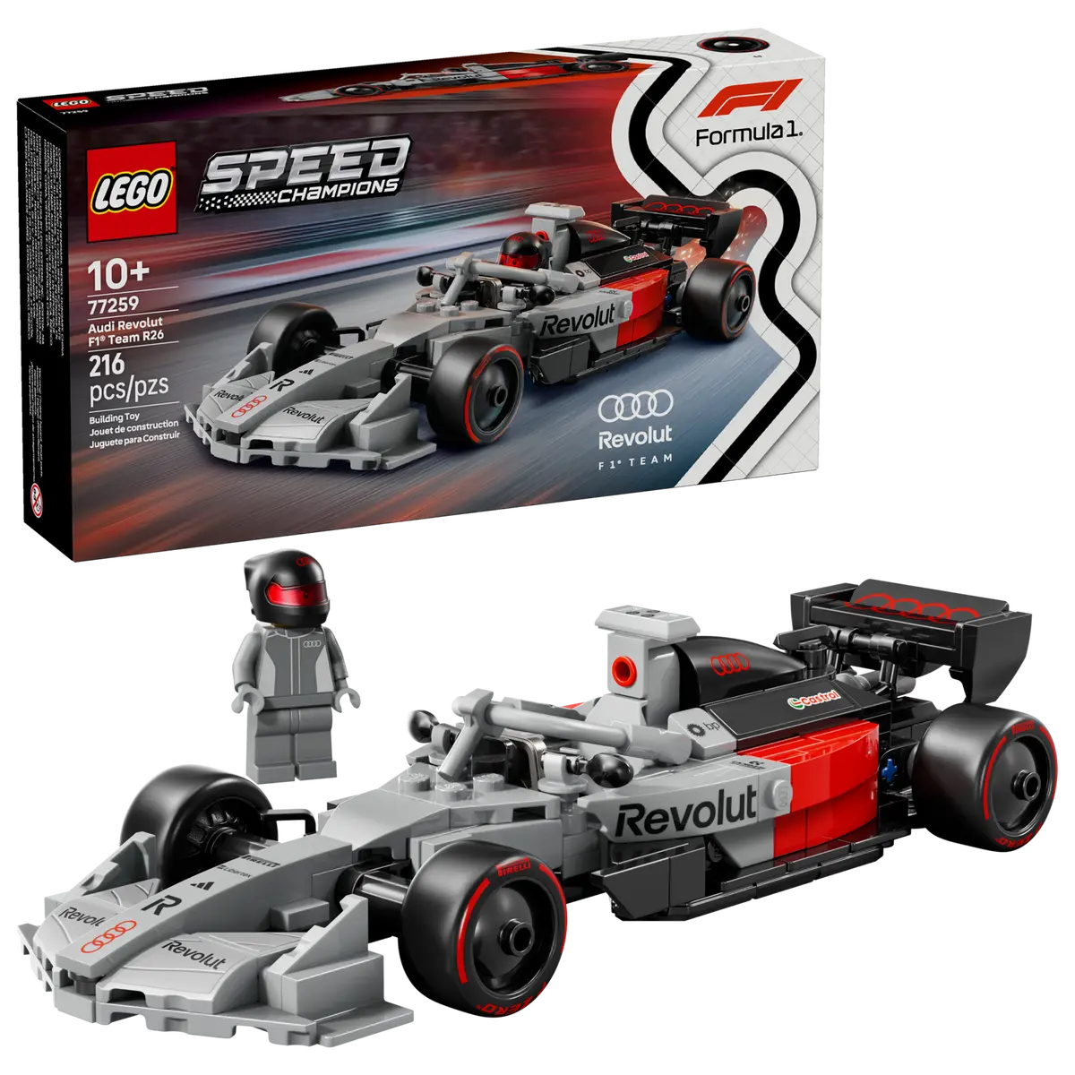 Lego Sp. Champ. Audi Revolut F1® Team R26 Race Car