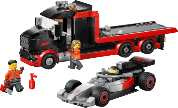 Lego City Audi F1® gr/red/bl with F1® Truck
