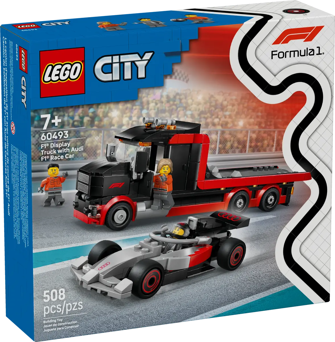 Lego City Audi F1® gr/red/bl with F1® Truck