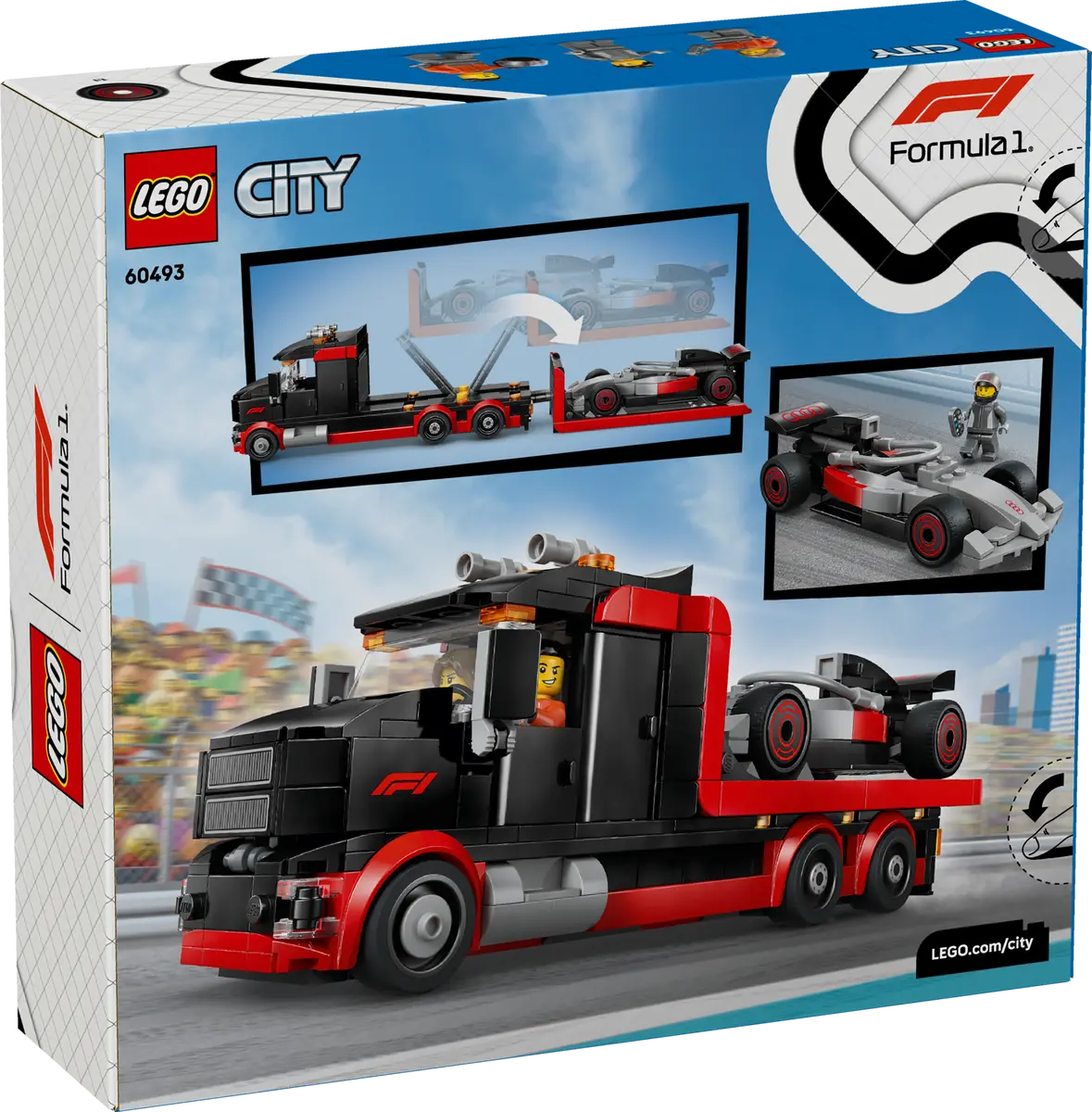 Lego City Audi F1® gr/red/bl with F1® Truck