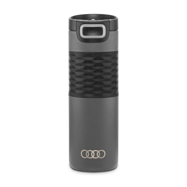 Insulated Mug, stainless steel, grey