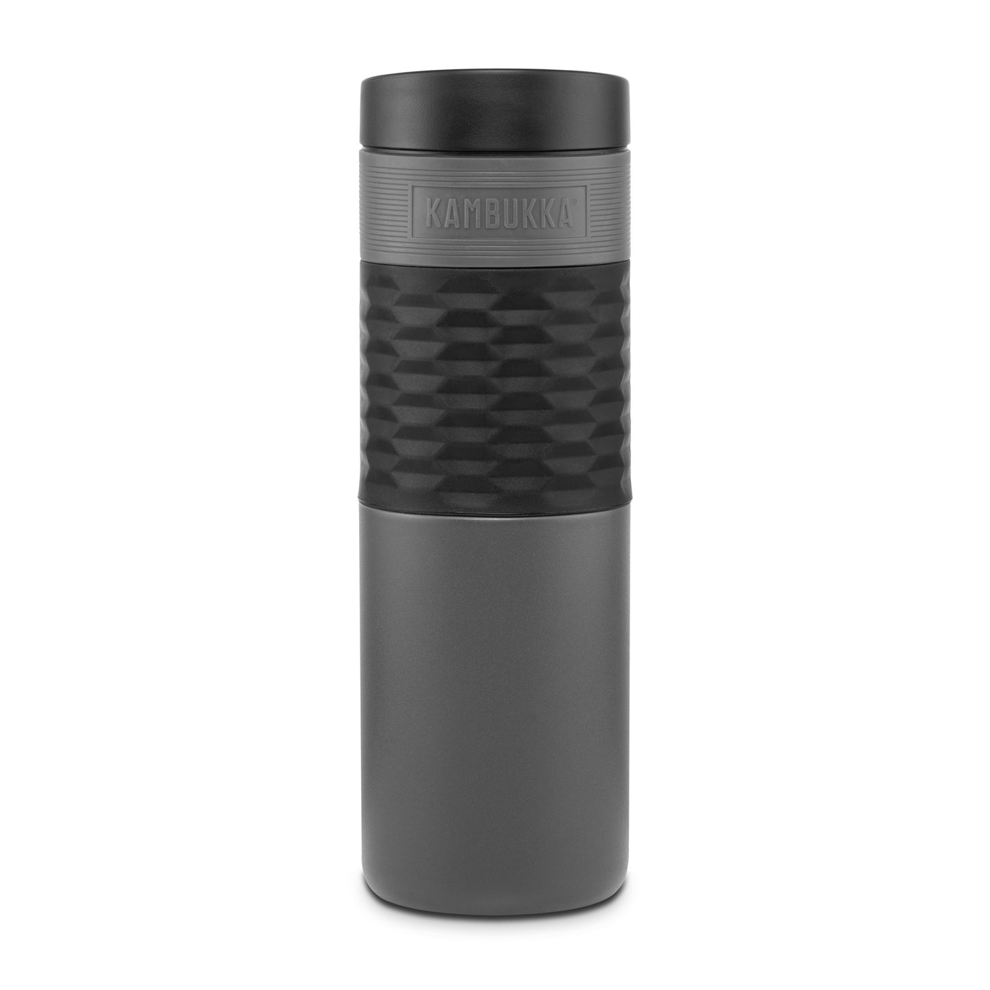 Insulated Mug, stainless steel, grey