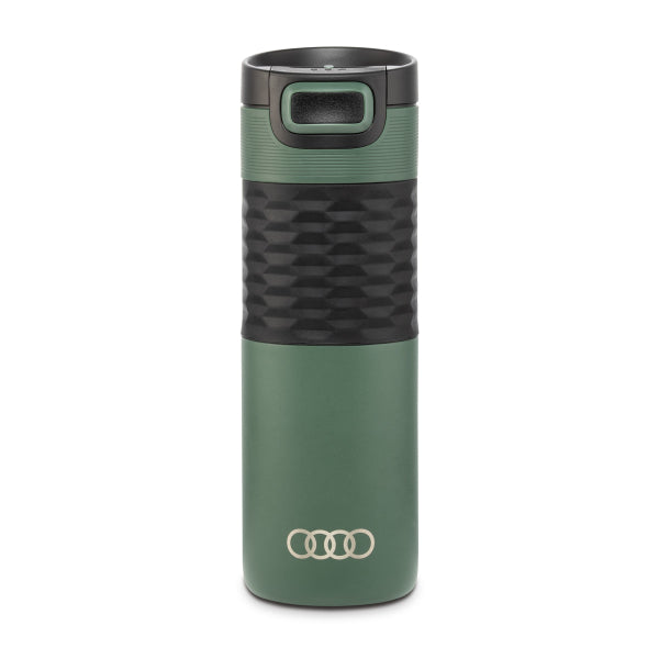 Insulated Mug, stainless steel, green