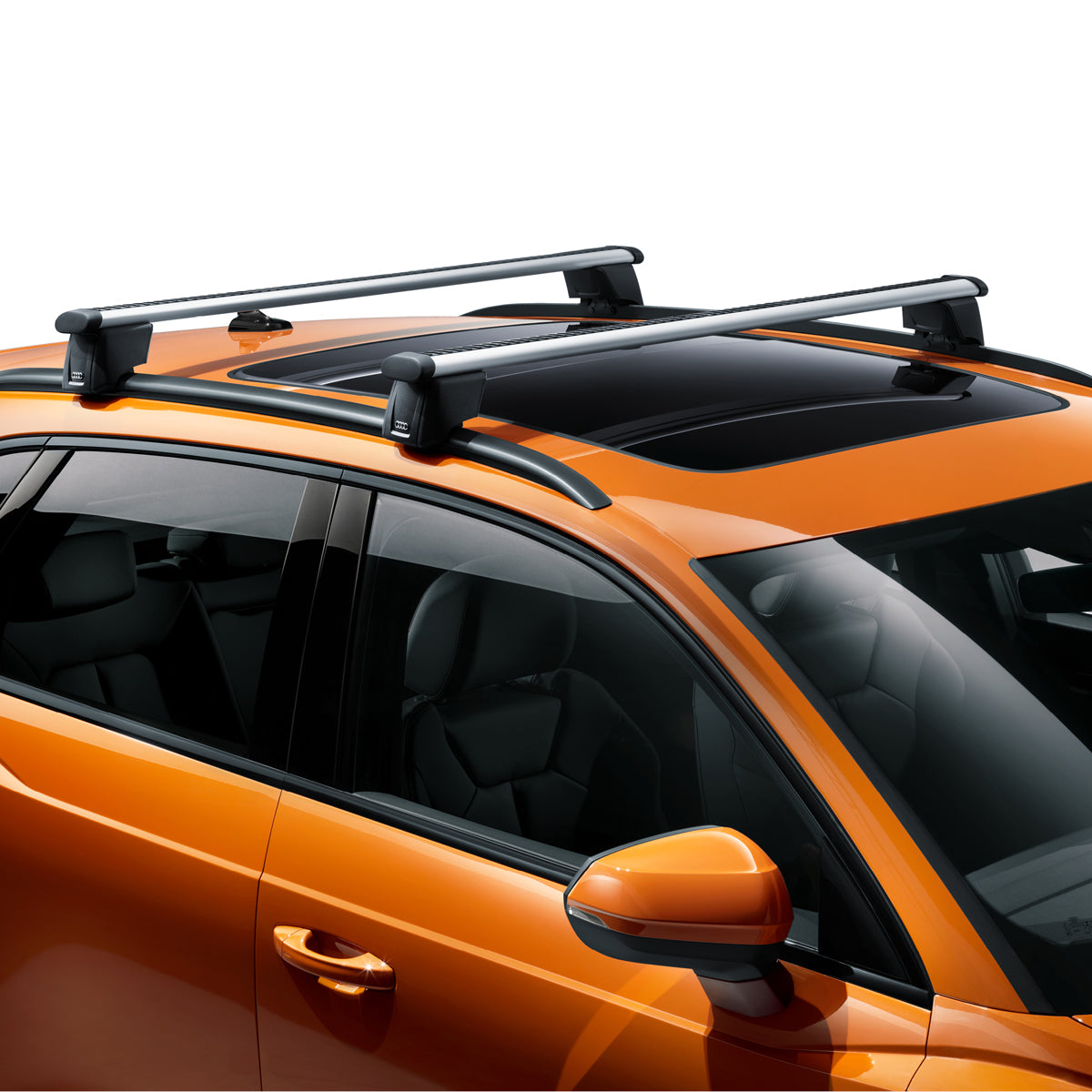 Roofbars for vehicles with Roof Rails